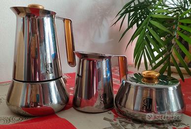 Set da caffè in acciaio inossidabile 18/10.