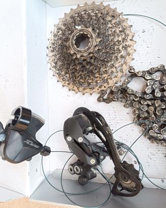 Gruppo completo Shimano alivio