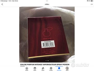 Eau de parfum poison