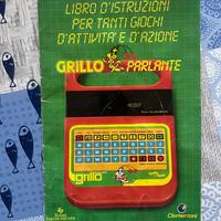 Manuale istruzioni gioco  grillo parlante