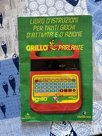 Manuale istruzioni gioco  grillo parlante