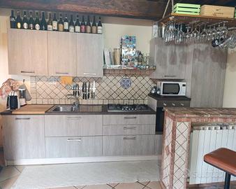 Cucina completa di elettrodomestici