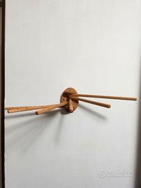 Stendibiancheria da giardino in legno stendino