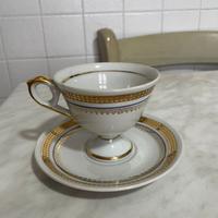 Set 4 tazzine con sottotazzina Bavaria