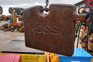 Zavorra trattore d'epoca Rossi