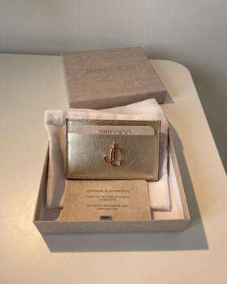 Portafoglio portacarte Jimmy Choo