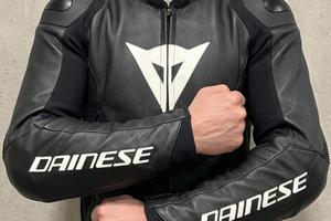 giubbotto Dainese 50 pelle pro sport pari al nuovo