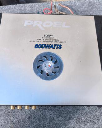 amplificatore più subwoofer 