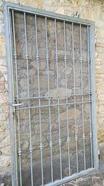 Inferriata in ferro zincato