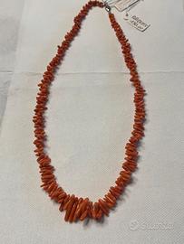 Collana in Corallo Rosso della Sardegna