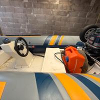 Gommone Marlin 3.80 con motore evinrude 20cv