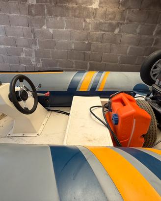 Gommone Marlin 3.80 con motore evinrude 20cv