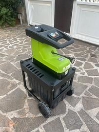 Biotrituratore elettrico per rami Florabest