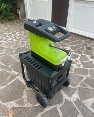 Biotrituratore elettrico per rami Florabest