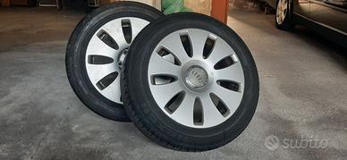 5 Cerchi in lega originali AUDI e gomme 205x55R16