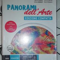libro Panorami dell'arte edizione compatta 