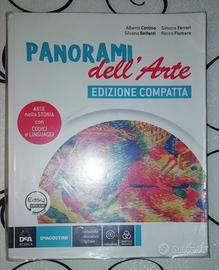 libro Panorami dell'arte edizione compatta 