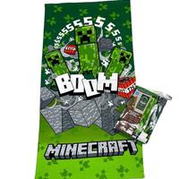 TELO MARE MINECRAFT IN MICROFIBRA CM 140X70