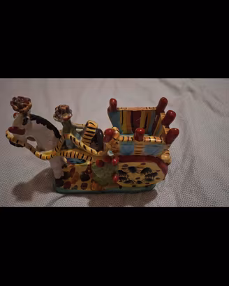 Carretto siciliano in ceramica 
