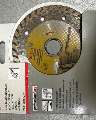 Disco diamantato Bosch 115mm