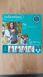 Infantino Convertible Flip 4 in 1 - Marsupio Bimbo