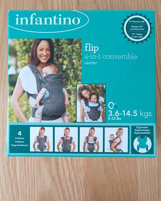 Infantino Convertible Flip 4 in 1 - Marsupio Bimbo