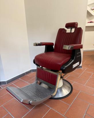 Poltrona barbiere vintage NV Export anni '70