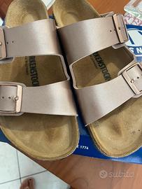 Birkenstock rose gold