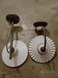 copia di lampade in ceramica e terracotta usato 