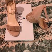 Sandali gioiello con strass mis. 37 Lora Ferres 