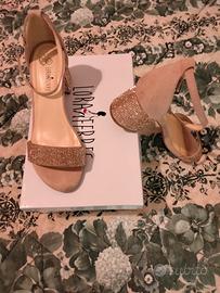 Sandali gioiello con strass mis. 37 Lora Ferres 