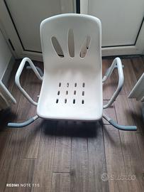 sedia girevole per vasca da bagno 