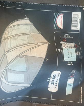 Tenda 6 posti