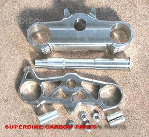 Piastre sterzo cnc kawasaki zx 10r 2008 2010