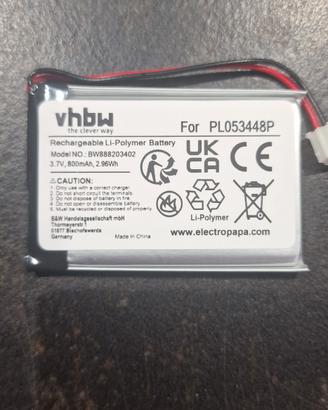 batteria per interfono Nolan N-com