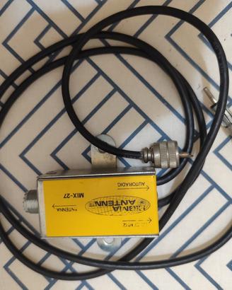 miscelatore antenna CB autoradio 