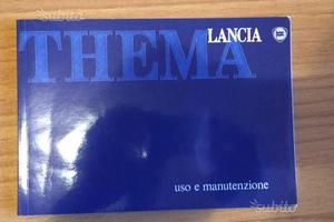 Libretto uso e manutenzione Lancia Thema