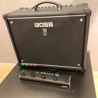 Boss KATANA MKII 50w piu pedaliera AIRSTEP Kat