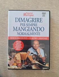 DVD + CD Videocorso Dimagrire per sempre mangiando