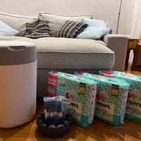 Tommy tippee twist & lock più pannolini pampers