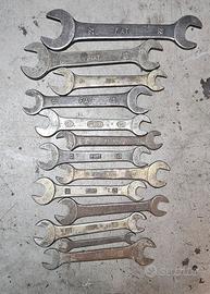 chiavi inglesi vintage doppia forchetta FIAT
