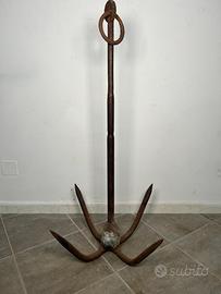 Ancora grande antica In Ferro Fine 1800