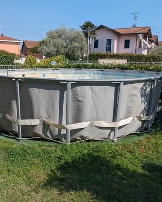 Struttura piscina Intex Ultra Frame 488x122