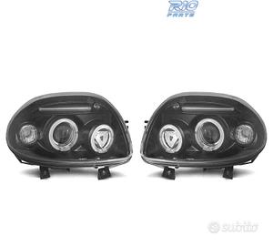 FARI RENAULT CLIO I 98-01 OCCHI ANGEL NERO
