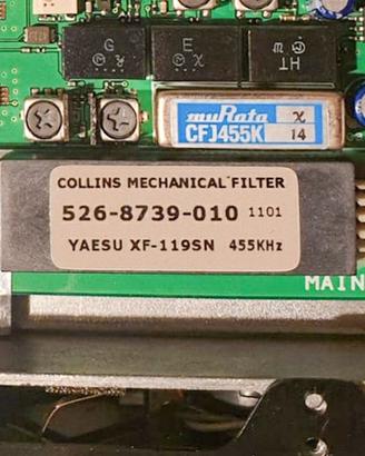 Filtro stretto ssb collins yaesu 