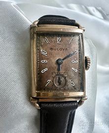 Bulova Vintage Art Déco Rettangolare