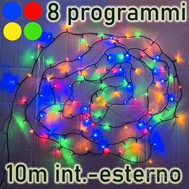 🎅🏻Luci Natale 10m Multicolore Interno Esterno