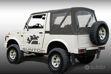 Capote Suzuki Samurai SJ Standard Suntop - Kakhi