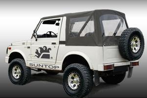 Capote Suzuki Samurai SJ Standard Suntop - Kakhi
