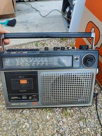 sanyo M 9800T registratore radio portatile anni 80